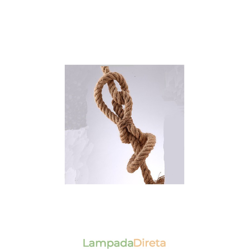 Lustre American Country Lustre Corda Criativo