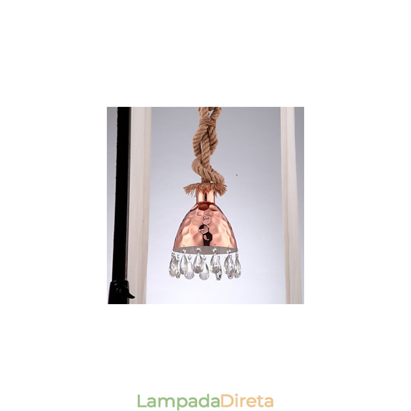 Lustre American Country Lustre Corda Criativo