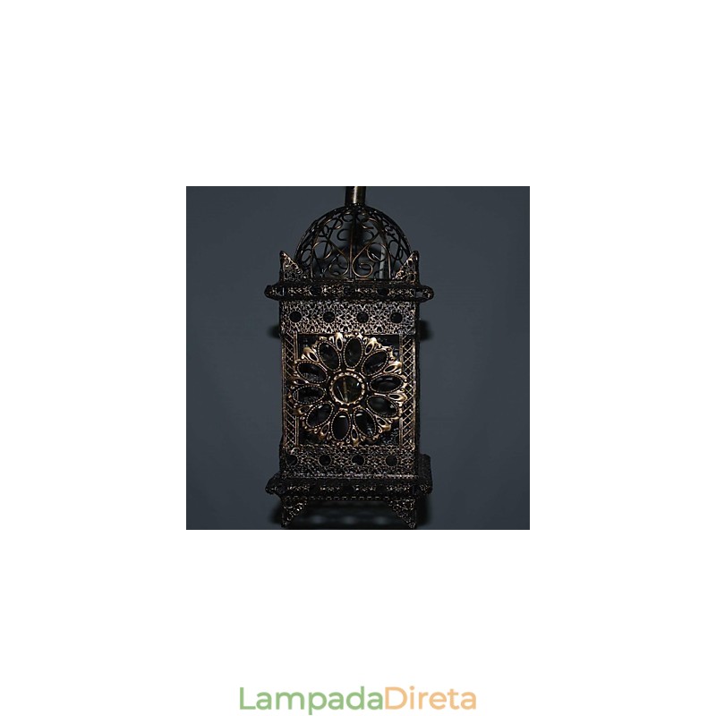 Luminárias pendentes Retro Country Metal