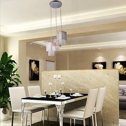 Luminária pendente galvanizada estilo mini contemporâneo moderno