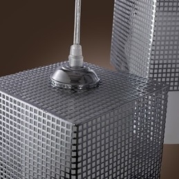 Luminária pendente galvanizada estilo mini contemporâneo moderno