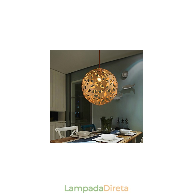 Lustre de metal estilo mini contemporâneo moderno