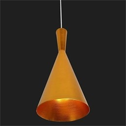 Americange Gold 3 Cabeças Alumínio Mesa Pendente