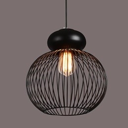Luminárias pendentes estilo mini retrô garagem metal