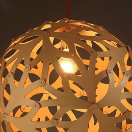 Lustre de metal estilo mini contemporâneo moderno