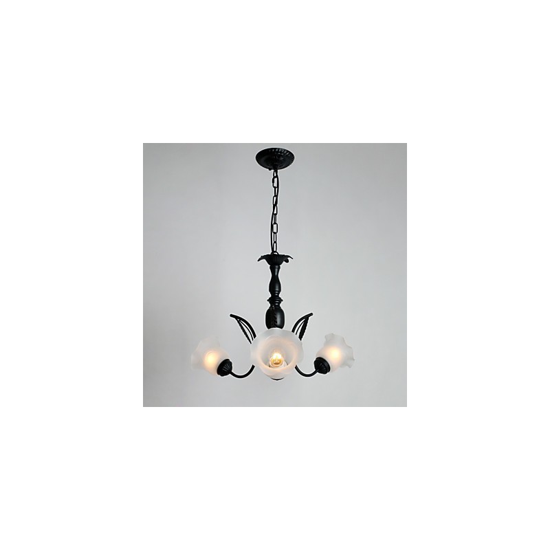 Lustre de metal com pintura clássica tradicional