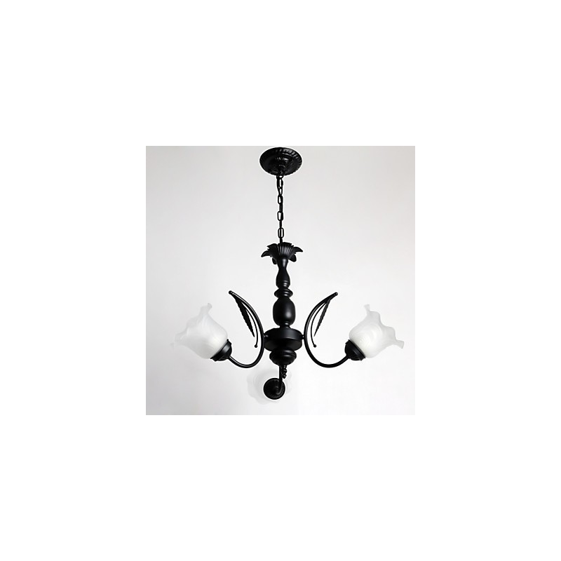 Lustre de metal com pintura clássica tradicional