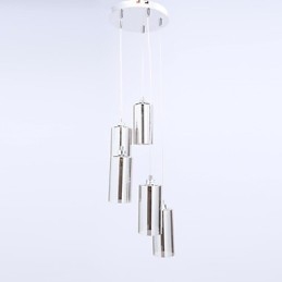 Luminária de vidro transparente Simples Moderna Criativa