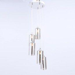Luminária de vidro transparente Simples Moderna Criativa