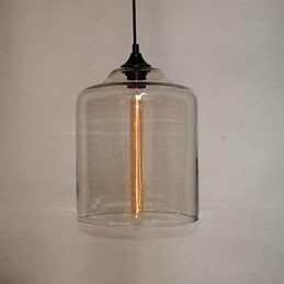 Garrafa Design Pendente 1 Luz Conciso Ferro Pintura