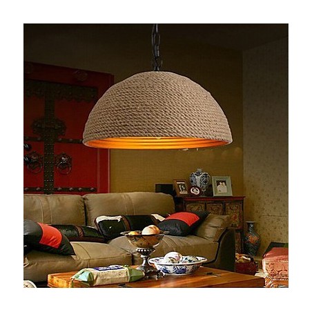 Lustre de ferro forjado vintage Um cânhamo industrial criativo Lustre de ferro forjado vintage Um cânhamo industrial criativo