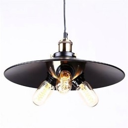 Luminária pendente estilo country ferro forjado