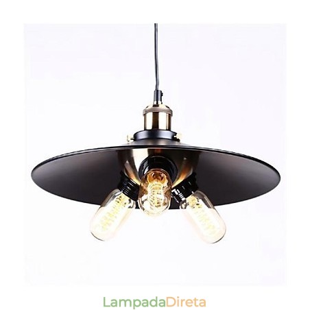 Luminária pendente estilo country ferro forjado Luminária pendente estilo country ferro forjado