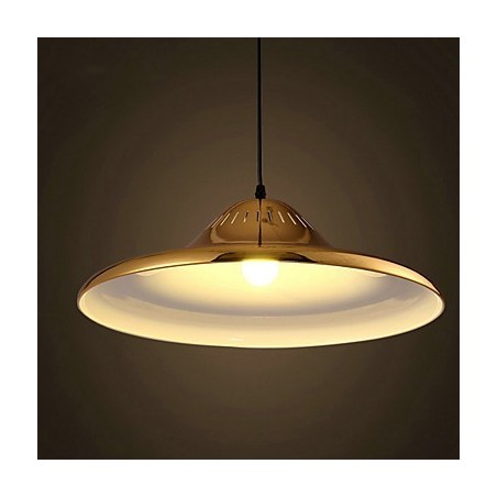 Luz pendente de metal country gold garagem Luz pendente de metal country gold garagem