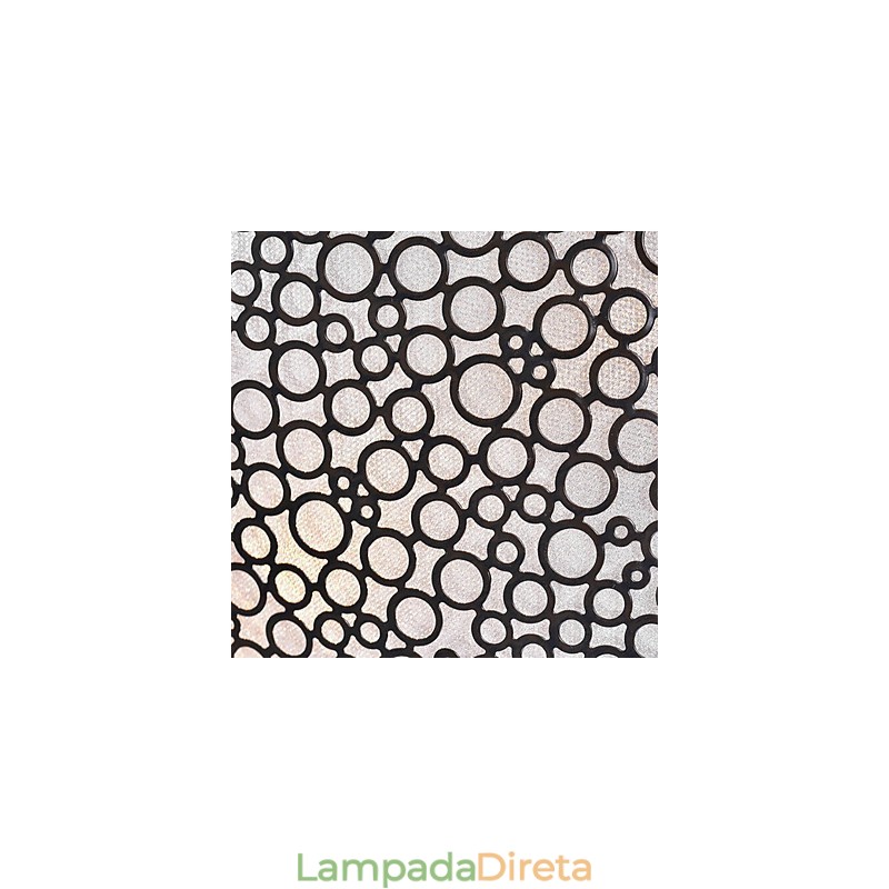 Lustre de metal com pintura de cristal clássico tradicional