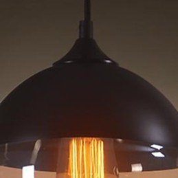WestMenLights Modern Vintage Glass Ceiling Pendant Light 200mm de diâmetro