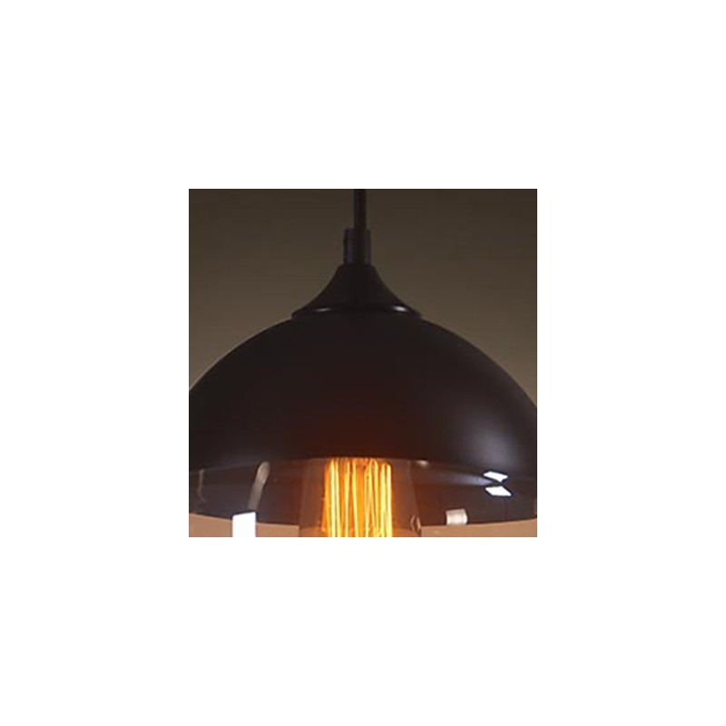 WestMenLights Modern Vintage Glass Ceiling Pendant Light 200mm de diâmetro
