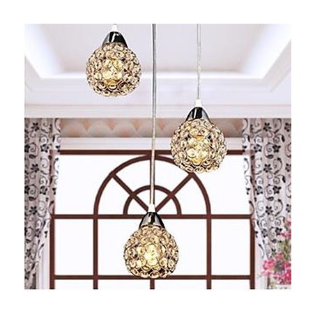 Lustre de cristal K9 para pequenas refeições Lustre de cristal K9 para pequenas refeições