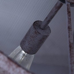 Lustre de metal estilo mini contemporâneo moderno