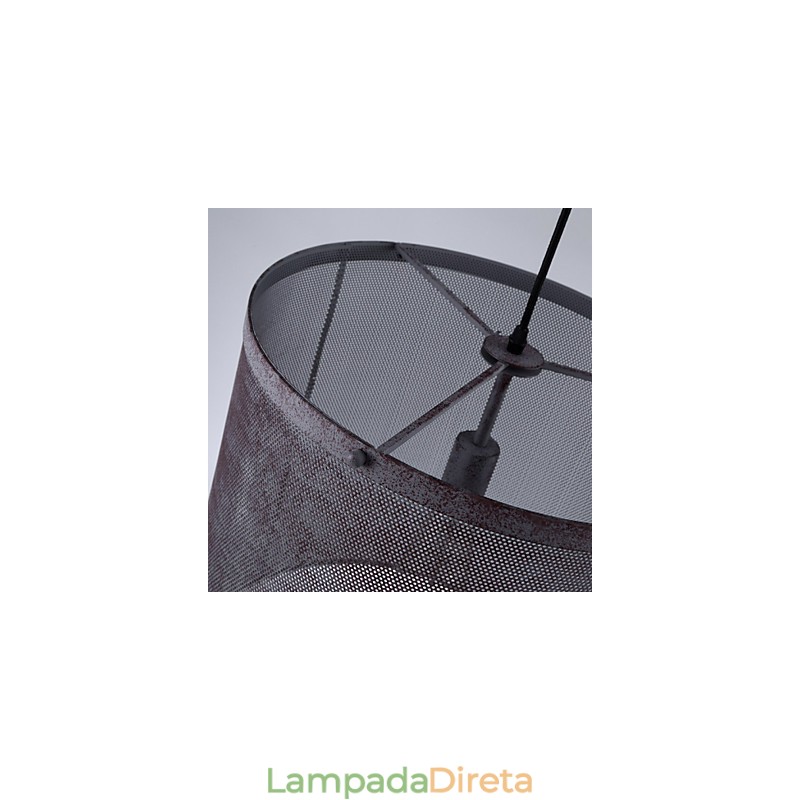 Lustre de metal estilo mini contemporâneo moderno
