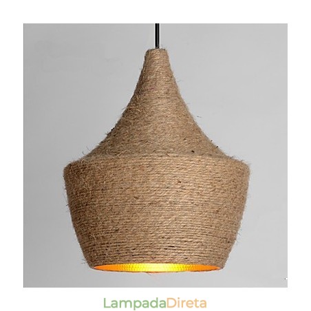 Lustre retrô Um cânhamo industrial Lustre retrô Um cânhamo industrial
