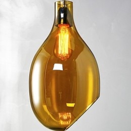 Luminárias pendentes modernas contemporâneas de metal