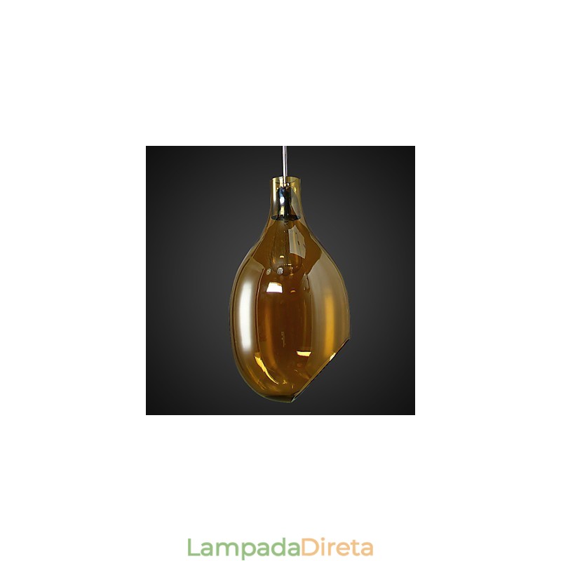 Luminárias pendentes modernas contemporâneas de metal