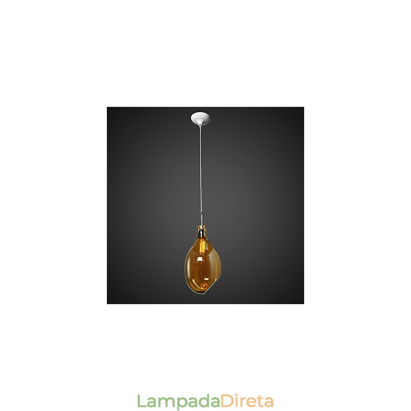 Luminárias pendentes modernas contemporâneas de metal