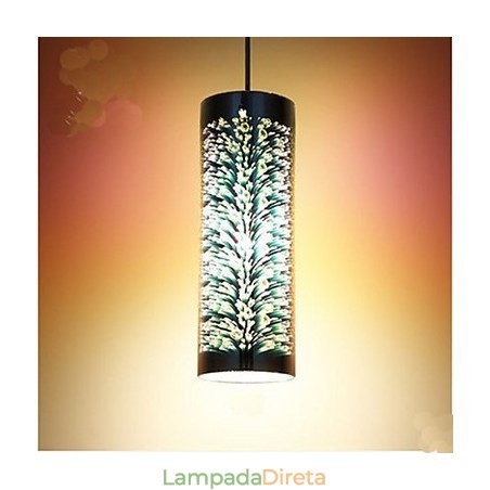 Mesa simples 3D Vidro Criativo Pendente Mesa simples 3D Vidro Criativo Pendente