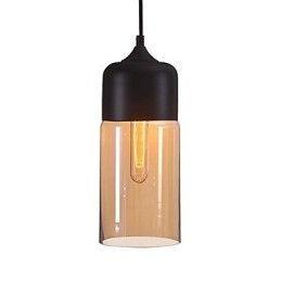 WestMenLights Elegante Garrafa Abajur DIY Luminária de Teto Luminária de Vidro Pendente Iluminação Edison Bulb Home