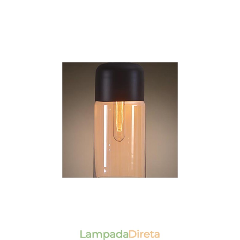 WestMenLights Elegante Garrafa Abajur DIY Luminária de Teto Luminária de Vidro Pendente Iluminação Edison Bulb Home