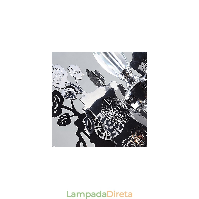 Lustre Moderno Contemporâneo Metal