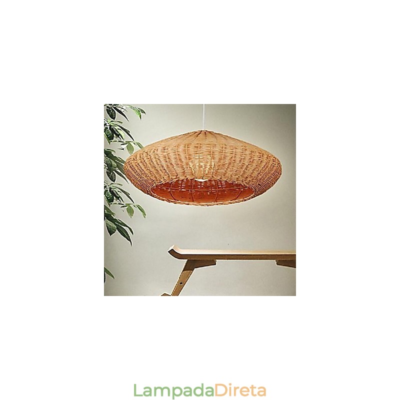 Luminária pendente de metal moderna e contemporânea para campo