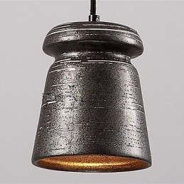 Lustre de cerâmica retrô personalidade pendurado para casa de chá