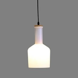 Luminária pendente de metal contemporânea moderna