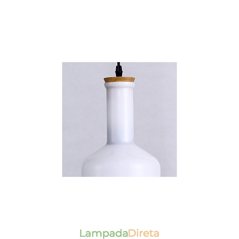 Luminária pendente de metal contemporânea moderna