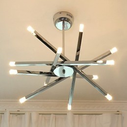 Moda criativa iluminação designer lâmpadas 12 lustre de luz