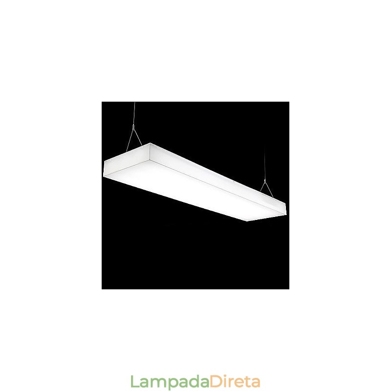 Luminária pendente de metal contemporânea moderna