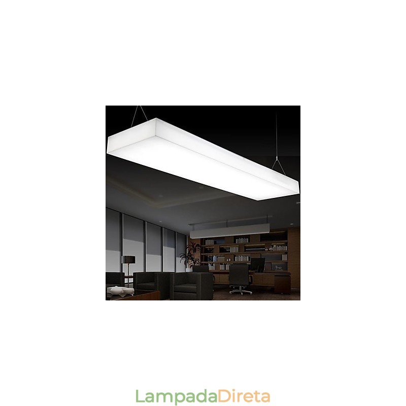 Luminária pendente de metal contemporânea moderna