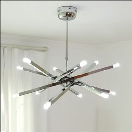 Moda criativa iluminação designer lâmpadas 12 lustre de luz