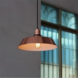O diâmetro do lustre retrô minimalista de 360 mm com capa única