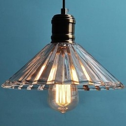 Luminária pendente de metal contemporânea moderna