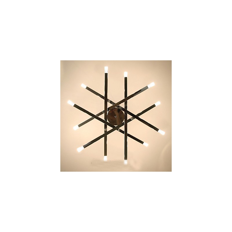Moda criativa iluminação designer lâmpadas 12 lustre de luz