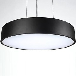 Luminária pendente de metal contemporânea moderna