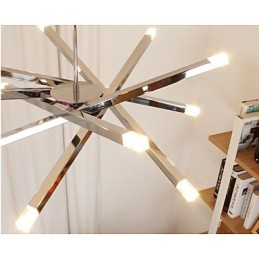 Moda criativa iluminação designer lâmpadas 12 lustre de luz