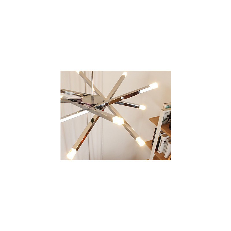 Moda criativa iluminação designer lâmpadas 12 lustre de luz