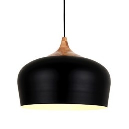 Luminárias pendentes modernas contemporâneas de metal