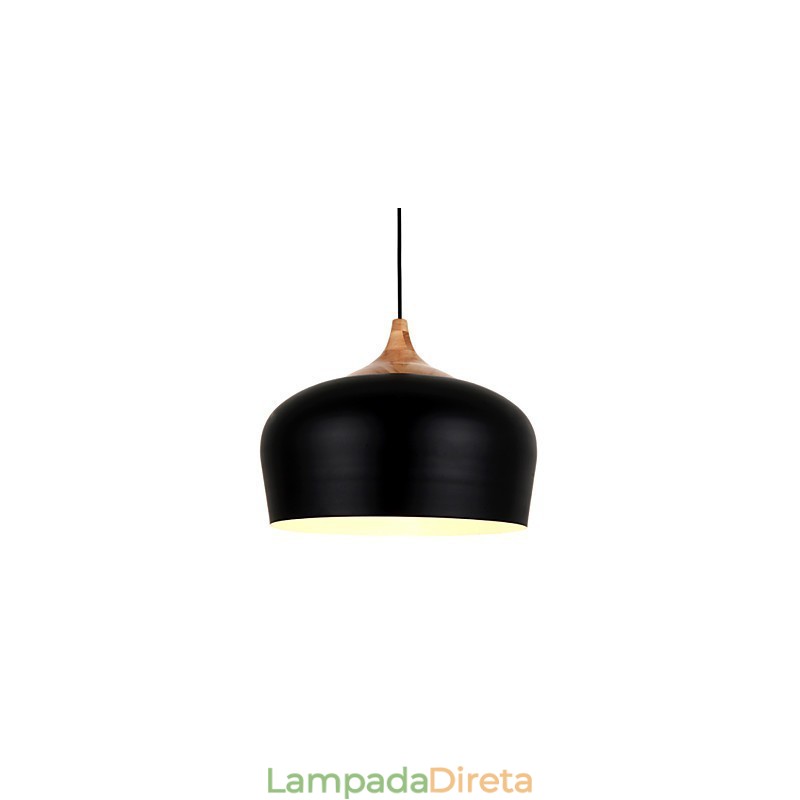 Luminárias pendentes modernas contemporâneas de metal