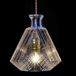 Luminária pendente de metal contemporânea moderna