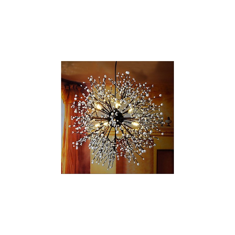 Pingente de estrela de vento industrial, roupa decorativa, fogos de artifício, luz de faísca